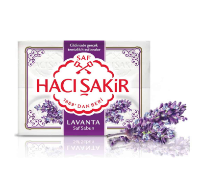 HACI ŞAKIR Duş Barı BANYO SABUNU 150g x 4