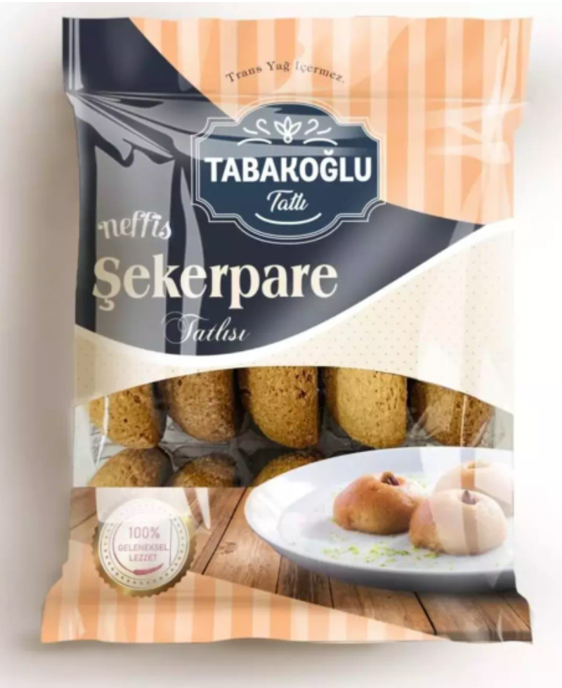 TABAKOGLU SEKERPARE Semolina Dessert (15 Pieces) 240g