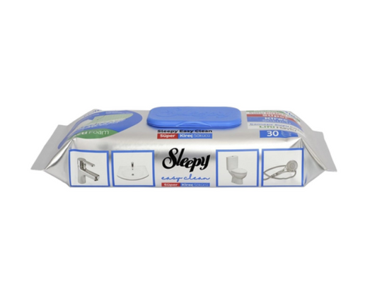 SLEEPY KIREC SOKUCU LIFLI HAVLU Surface Cleaning Wipes Descaler 30 sheets