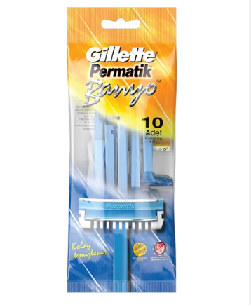 PERMATIK BANYO POSET Bathroom Razor 10LU