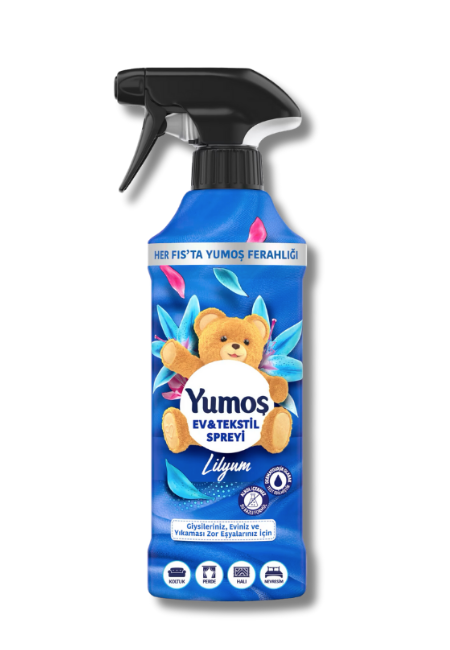 YUMOS EV VE TEKSTIL SPREYI LILYUM Home and Fabric Spray Lilyum 450ml