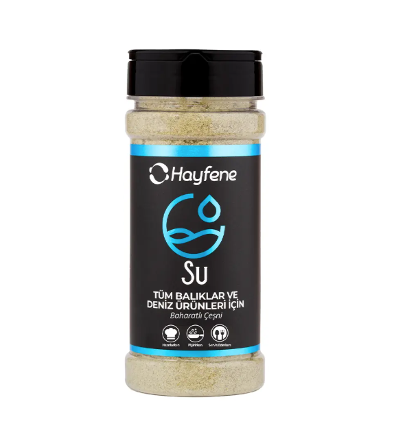 HAYFENE SU TUM BALIK DENIZ URUNLERI ICIN BAHARAT Water All Fish and Seafood Spice Mix 140g