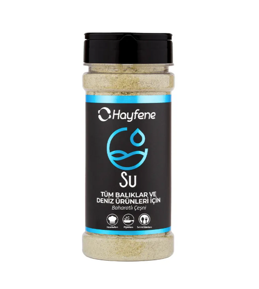 HAYFENE SU TUM BALIK DENIZ URUNLERI ICIN BAHARAT Water All Fish and Seafood Spice Mix 140g