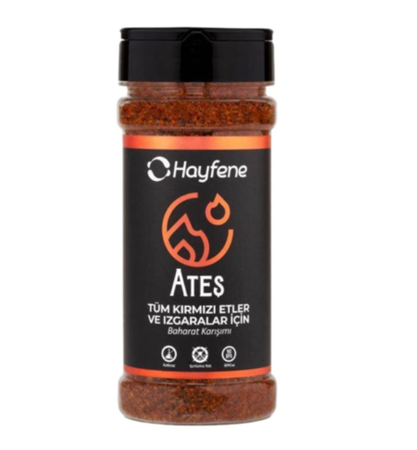 HAYFENE ATES TUM KIRMIZI ET VE IZGARALAR ICIN BAHARAT Red Meat and Grill Spice Mix 100g