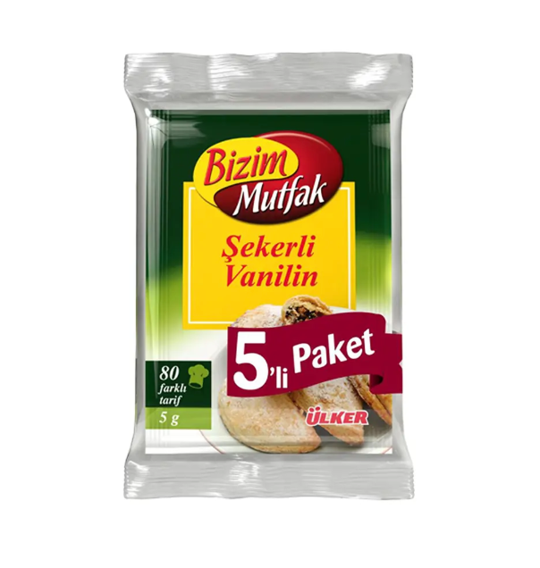 BIZIM MUTFAK VANILYA 5LI Vanilla 5g x 5