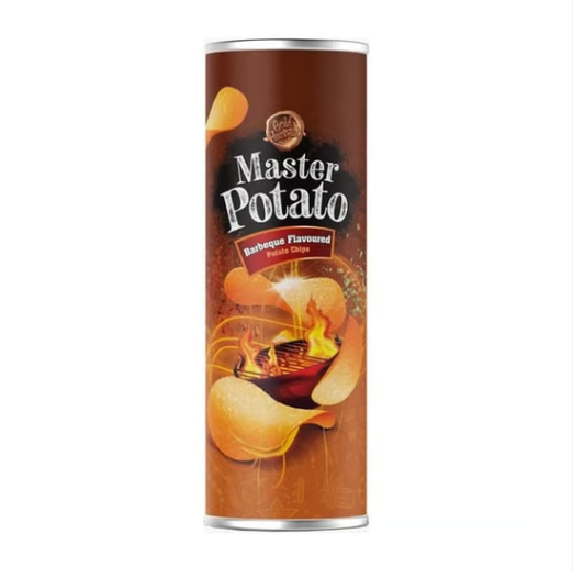 MASTER POTATO BARBEKU SOSLU CIPS Barbecue Sauce Chips 160g