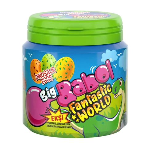 BIGBABOL SAKIZ EKSI Sour Bubble Gum 90g