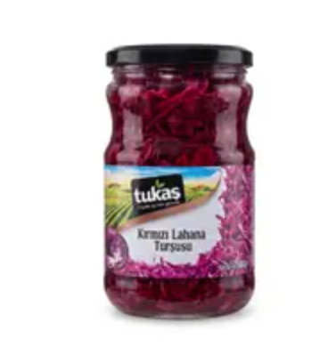 TUKAS KIRMIZI LAHANA TURSUSU Red Cabbage Pickles 680g