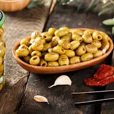 TUKAS IZGARA YESIL ZEYTIN Grilled Green Olives 360g