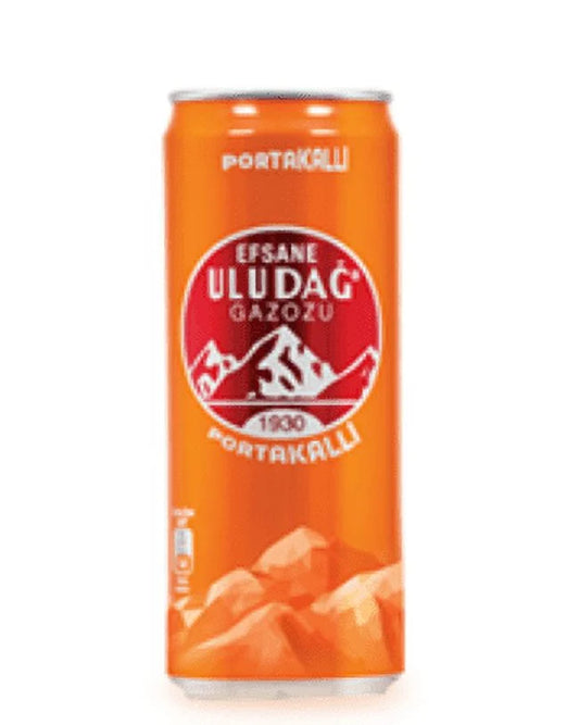 Uludag (Can) Orange Flavored Gazoz 330ml