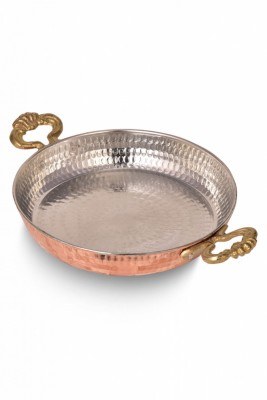 BAKIR TAVA Copper Pan 16cm