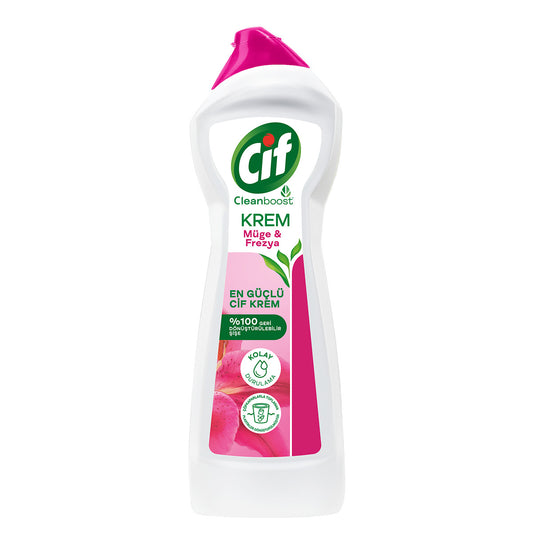 CIF KREM FREZYA VE MUGE CICEGI 500ml