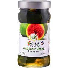 ANTALYA RECELCISI Green Fig Jam YESIL INCIR RECELI 380g
