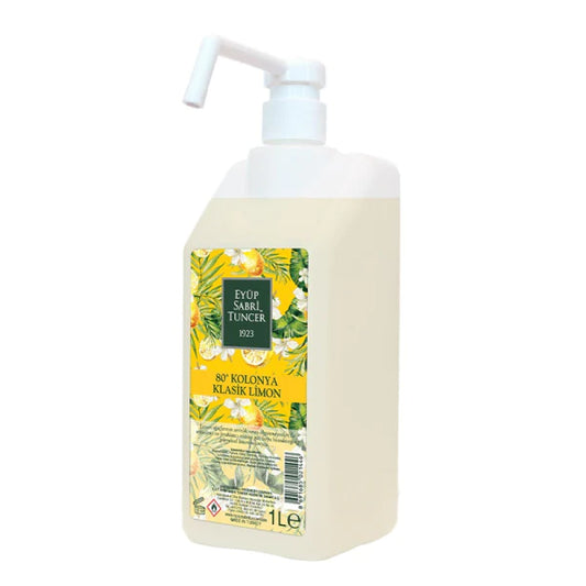 EST Limon Kolonyası LİMON KOLONYASI PLASTIK POMPALI ŞİŞE 1lt