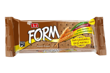 ETI FORM TAM CAVDARLI EKSI MAYA BISKUVI Rye Sourdough Biscuits 45g