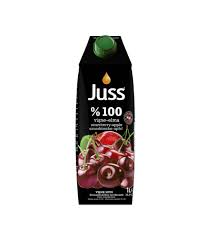JUSS %100 MEYVE SUYU ELMA-VISNE Apple Sour Cherry Juice 1lt