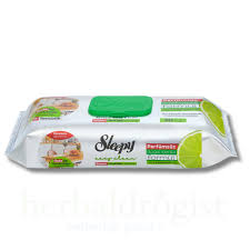 SLEEPY BERGAMOT Surface Cleaning Wipes Bergamot 50 sheets