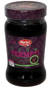METIN UZUM PEKMEZI CAM Grape Molasses Glass Jar 380g