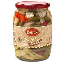 BERRAK Mixed Pickle ZENGIN KARISIK TURSU 1062ml
