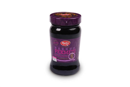 METIN KECIBOYNUZU PEKMEZI CAM Carob Molasses Glass Jar 380g
