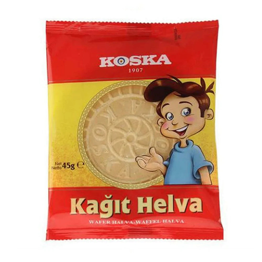 KOSKA Gofret Helva KAĞIT HELVA 45gr
