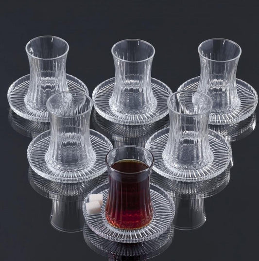 PASABAHCE ELYSIA CAY TAKIMI Tea Set 6pcs