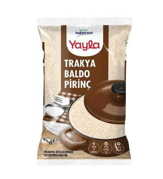 YAYLA Rice TRAKYA BALDO PIRINC 1kg