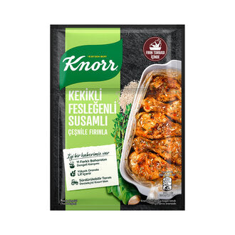KNORR Chicken Seasoning FESLEGENLI KEKIKLI SUSAMLI TAVUK CESNISI