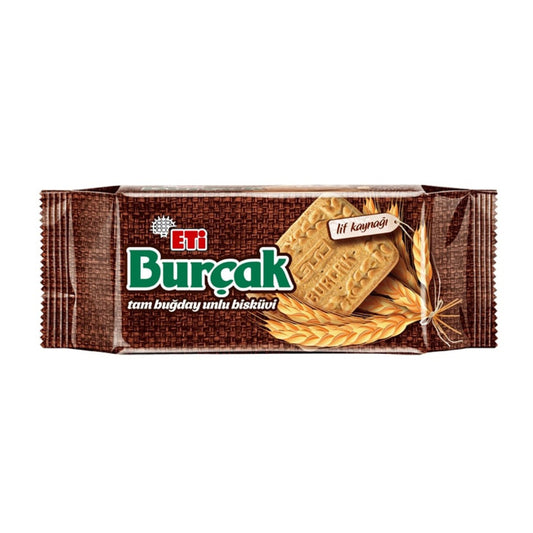 ETİ BURCAK Tam Buğday Unlu Bisküvi TAM BUĞDAYLI ÜNLÜ BİSKUVİ 131gr