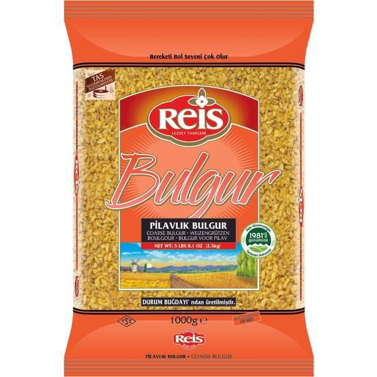 REİS İri Bulgur PİLAVLIK BULGUR