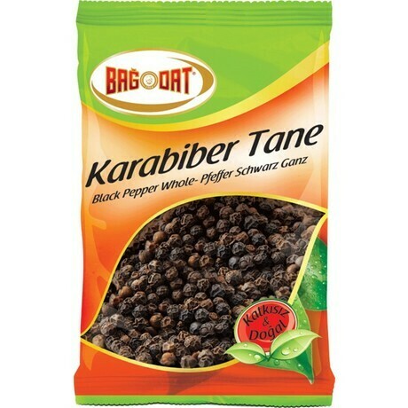 BAGDAT Black Pepper Whole KARABIBER TANE 40g