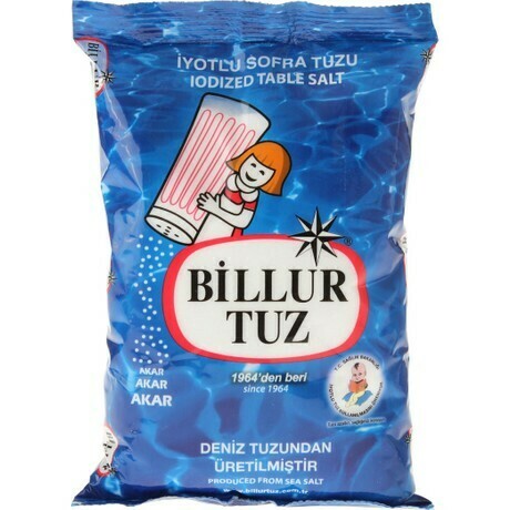 BILLUR TUZ Sea Salt DENIZ TUZU 750g