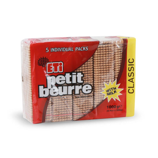 ETI POTIBOR Petit Beurre 200g x 5