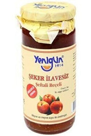 YENIGUN Sugar Free Peach Jam SEKERSIZ SEFTALI RECELI 290g