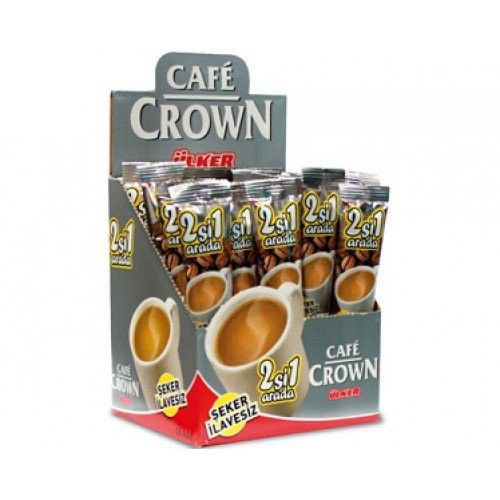 ULKER CAFÉ CROWN 2'si 1 Arada Hazır Kahve 12g x 24