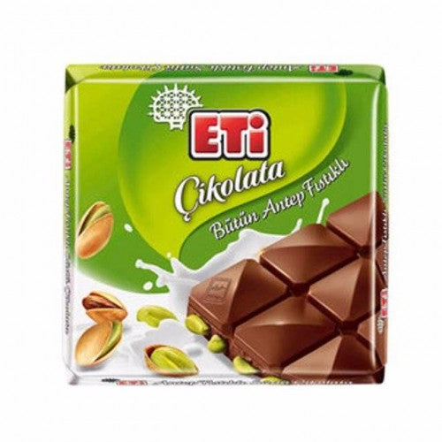 ETI Pistachio Chocolate FISTIKLI CIKOLATA KARE 60g