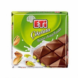 ETI ANTEP FISTIKLI SUTLU CIKOLATA Chocolate with Pistachio 60g