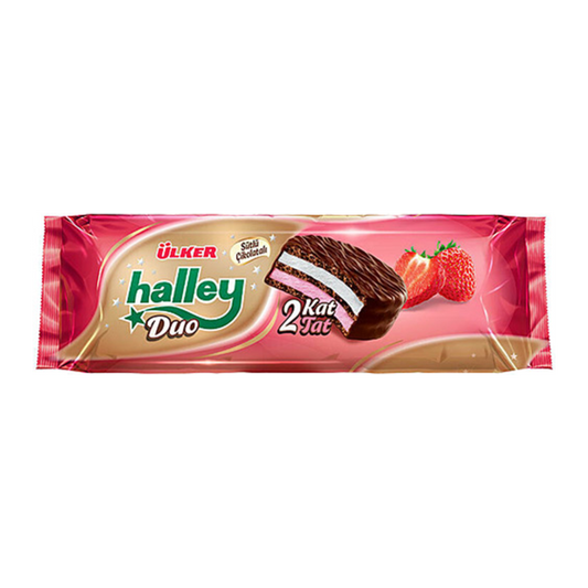 ULKER HALLEY ÇİLEKLİ DUO Çilek Duo 8'li paket