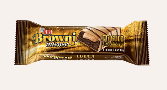 ETI BROWNI INTENSE GOLD Chocolate Cake CIKOLATALI KEK 48 g
