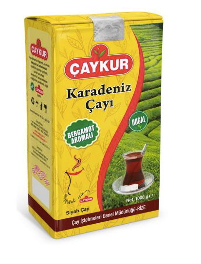 ÇAYKUR Earl Grey KARADENİZ ÇAYI 1000gr