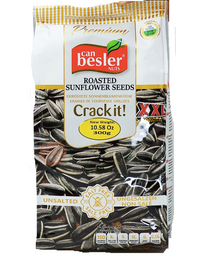 CAN BESLER WHITE SUNFLOWER SEED UNSALTED 284 GR