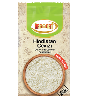 BAGDAT Desiccated Coconut HINDISTAN CEVIZI 160g