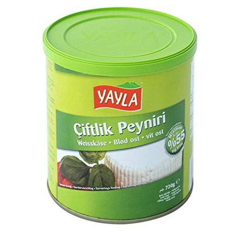 YAYLA %55 Yağlı Peynir %55 YAĞLI ÇİFTLİK PEYNİRİ 400gr