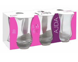 LAV Tea Glass pack of 6 CAY BARDAGI 6'LI