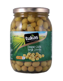 Tukas Cracked Olives (Yesil Kirma Zeytin)