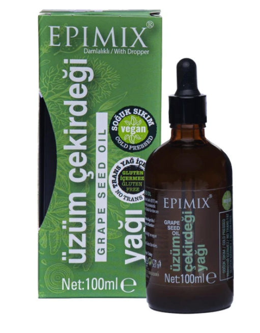 EPIMIX Grape Seed Oil UZUM CEKIRDEGI YAGI 100ml