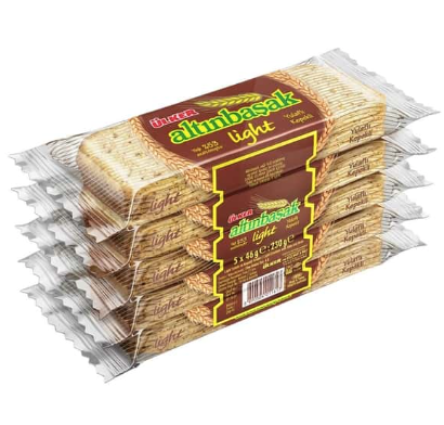 ULKER ALTINBAŞAK KRAKER Yulaf ve Kepekli Hafif Kraker 5'li Paket
