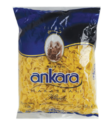 NUHUN ANKARA MAKARNASI Farfalle Tonde FIYONK MAKARNA 500g