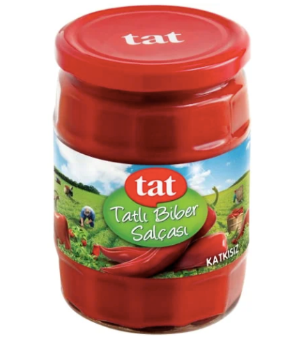 TAT Biber Salçası TATLI BİBER SALCASI 550gr