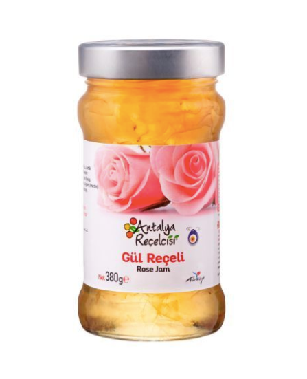 ANTALYA RECELCİSİ Gül Reçeli GÜL RECELİ 380gr